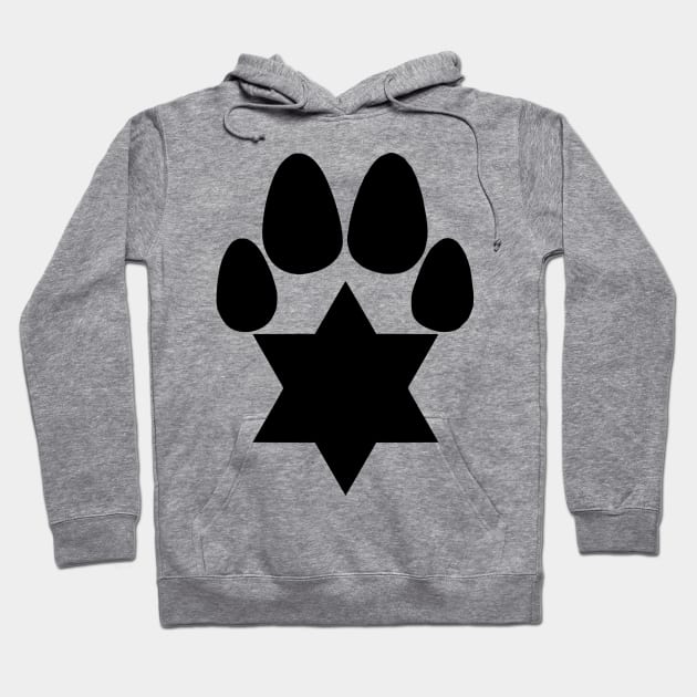 Paw of David Hoodie by dikleyt